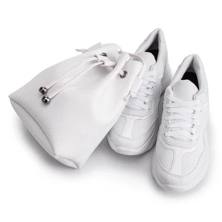 Kit de Zapatillas Deportivas para Mujer con Suela Gruesa y Bolso Bandolera